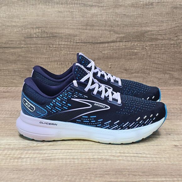 Brooks Shoes - Brooks Glycerin 20 Women’s Size 10 B Navy Blue Teal Running Shoes (1203691B499)